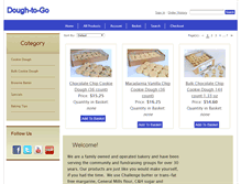 Tablet Screenshot of doughtogostore.com